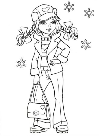 Барби раскраска для девочек крутые