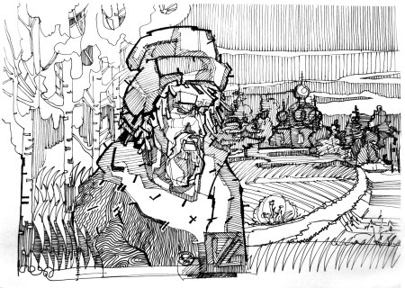 Опера Ивана Сусанина рисунок