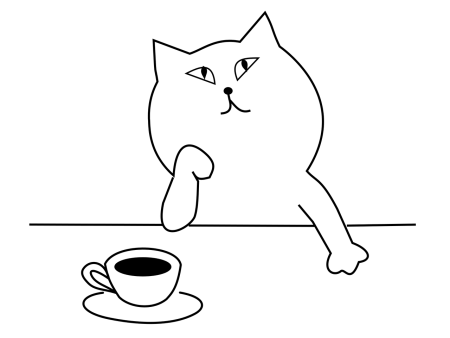 Кот и кофе