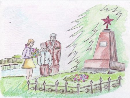 Раскраска Памятник погибшим в войне | Раскраски для детей печать онлайн