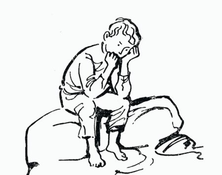 Иллюстрации к рассказу горячий камень Гайдара