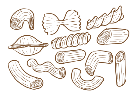 Паста зарисовка