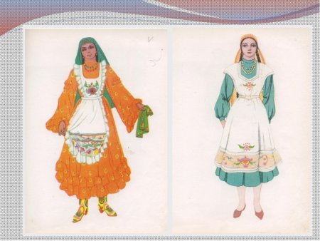 Чуваши национальный костюм раскраска