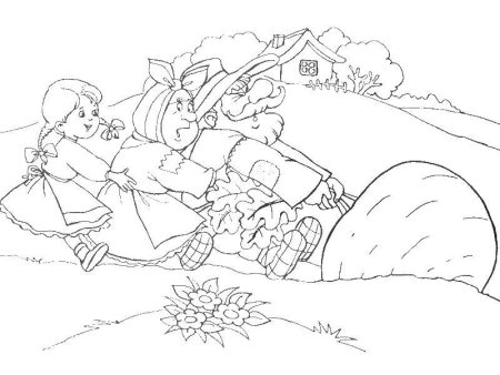 Сказки-раскраски. Репка