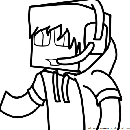 Раскраски ЮТУБЕРЫ