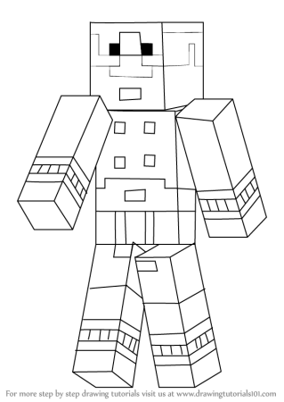 Раскраска майнкрафт