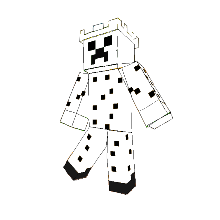 Раскраски майнкрафт скины