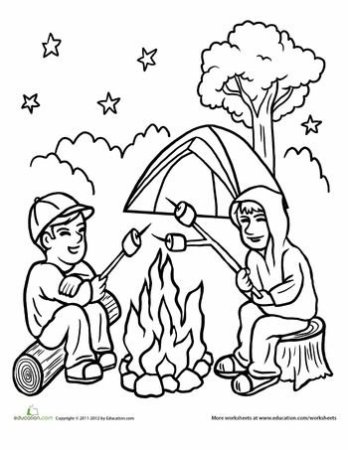 Огонь друг раскраска