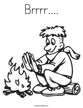 Огонь друг раскраска для детей