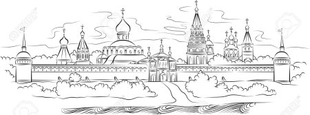 Ярославль достопримечательности вектор