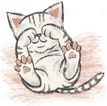 Кот наплакал рисунок