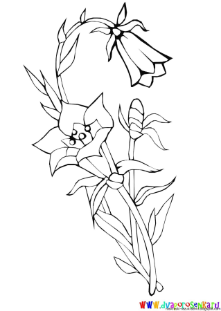 Ландыши карандашом