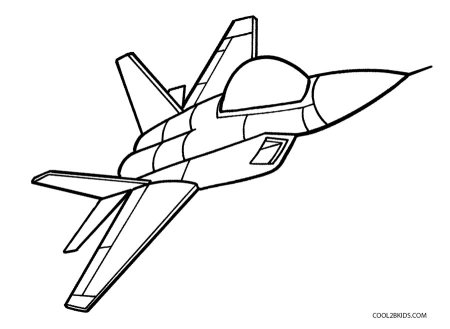 Раскраска самолет истребитель Су-24