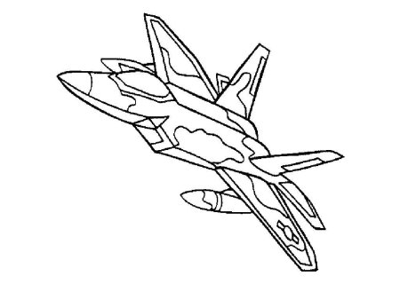 Ударный самолет Lockheed f-117 Nighthawk чертеж