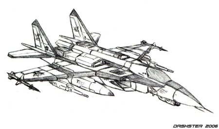 Раскраска. Военные самолеты