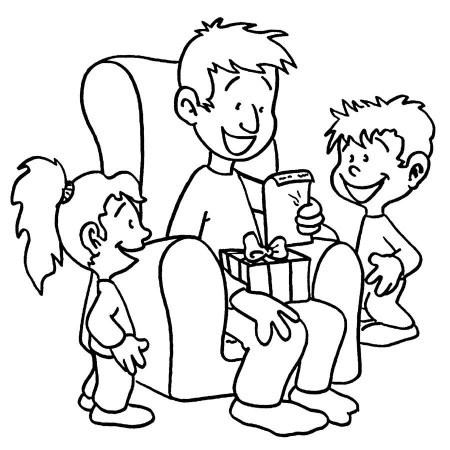 Рисунок для папы