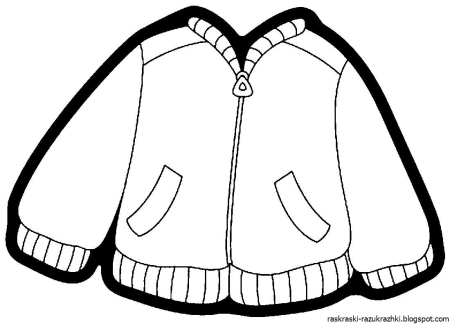 Платье раскраска для малышей