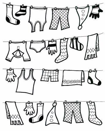 Летняя одежда карандашом