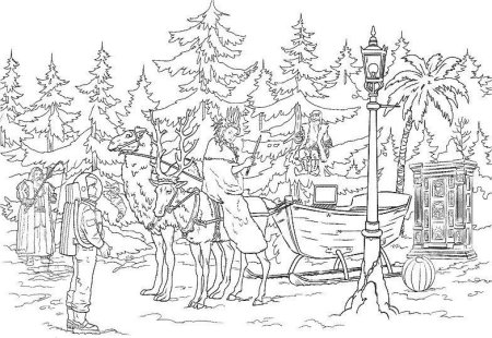 Рисунок к опере Глинки Иван Сусанин