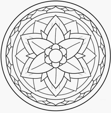 Орнамент на посуде раскраска