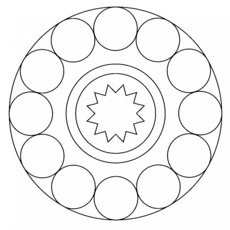 Тарелка раскраска