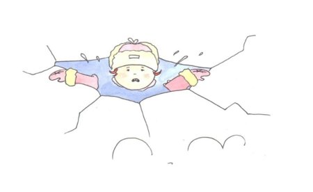 Безопасность на льду раскраска