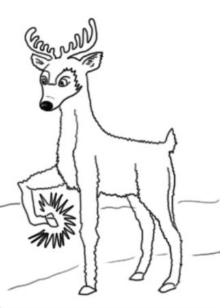 Раскраски к сказке Бажова серебряное копытце