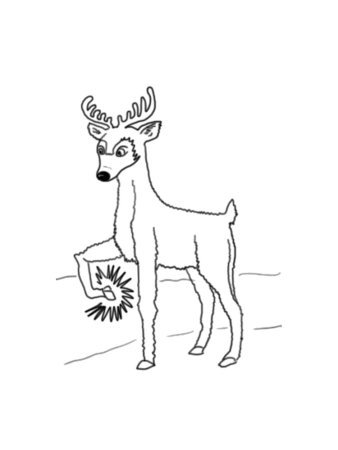 Раскраски к сказке Бажова серебряное копытце