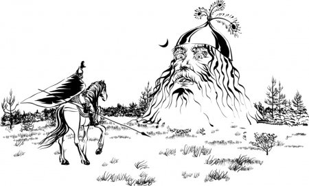 Конек горбунок raskraska