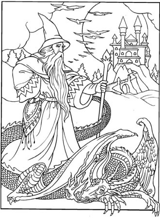 Раскраски сказки Пушкина о царе Салтане