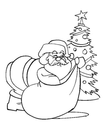 Раскраска. Новый год