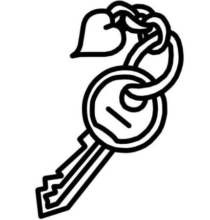 Ключ рисунок