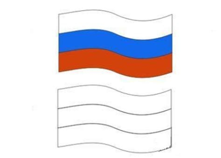 Раскраски ко Дню России 12 июня для детей