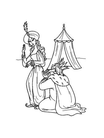 Сказка о царе Салтане рисунки детей