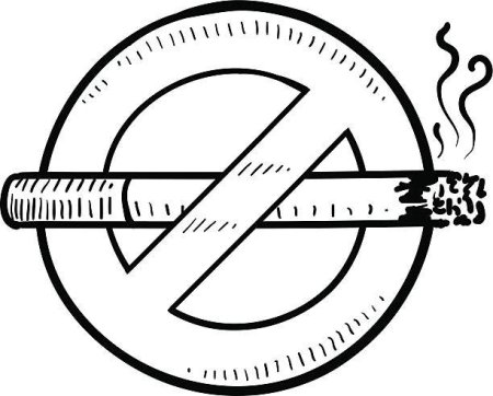 Раскраски против курения