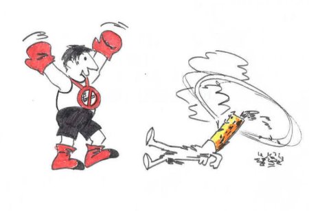 Раскраска на тему вредные привычки