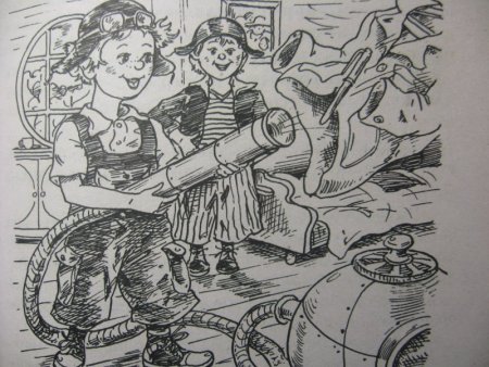 Носов Мишкина каша раскраска