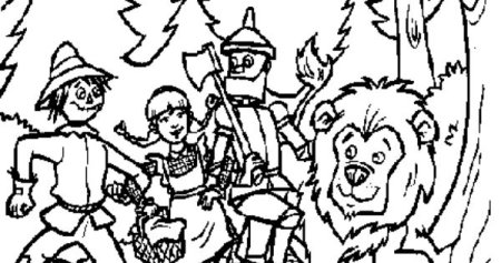 Волшебник страны оз раскраска