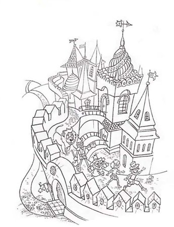 Железный дровосек волшебник изумрудного города раскраска