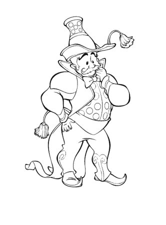 Гудвин волшебник изумрудного города раскраска