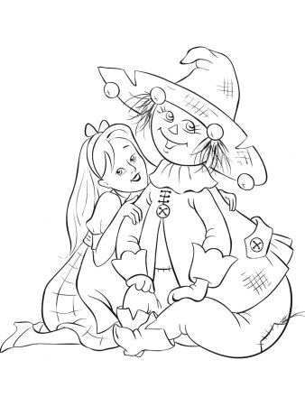 Волшебник изумрудного города раскраска Тотошка