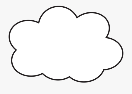 Облако раскраска