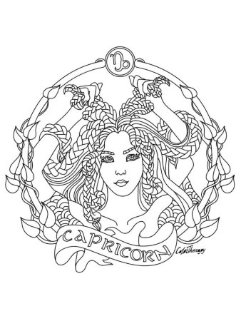 Раскраска антистресс краб