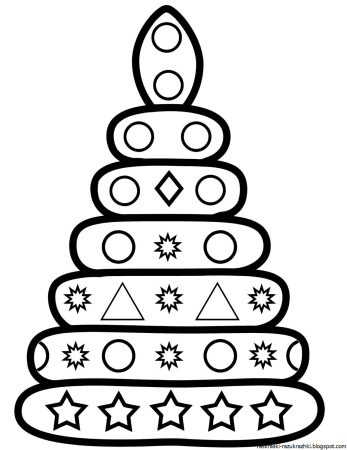 Пирамидка детская