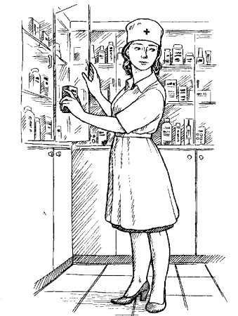 Раскраска. Профессии