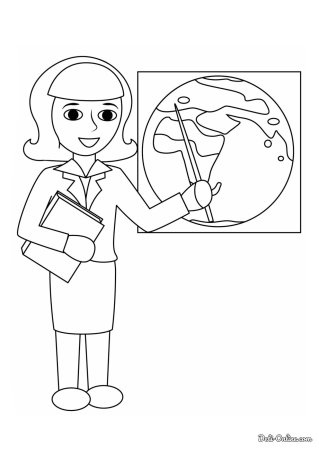 Раскраска медсестра