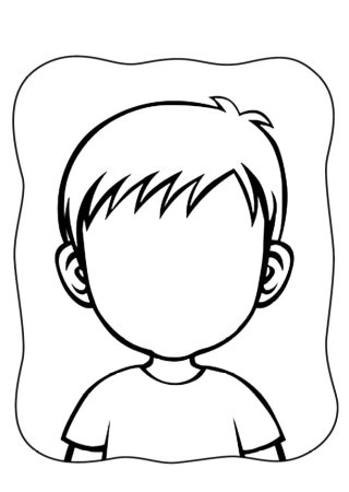 Лицо женщины раскраска