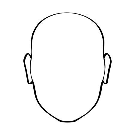 Лицо ребенка раскраска для детей