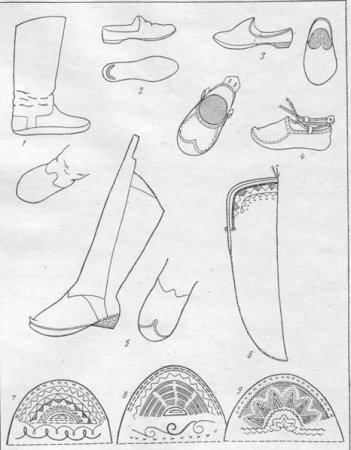 Читек Татарская Национальная обувь