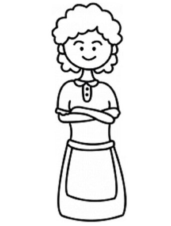 Раскраска семья